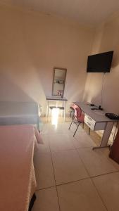 Μια τηλεόραση ή/και κέντρο ψυχαγωγίας στο Pousada Castilho