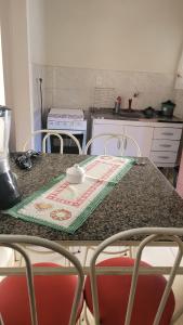 Η κουζίνα ή μικρή κουζίνα στο Pousada Castilho