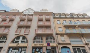 Budova, v ktorej sa apartmán nachádza