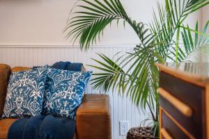 Posezení v ubytování Swank Boutique Suites