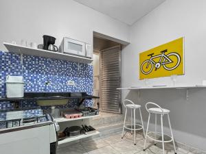 Kuchyň nebo kuchyňský kout v ubytování Plaza Shopping Coworking Fully Equipped + 7 fotografií