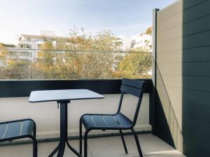 Balkón nebo terasa v ubytování Novotel Paris Suresnes Longchamp