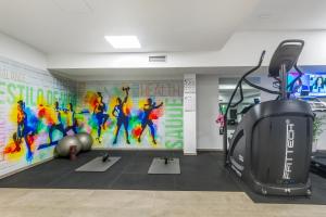 Фитнес-центр и/или тренажеры в Hotel Rural Brícia Du Mar