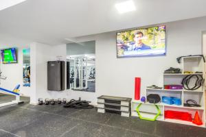 Фитнес-центр и/или тренажеры в Hotel Rural Brícia Du Mar