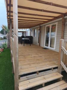 Μπαλκόνι ή βεράντα στο MOBIL HOME Rose