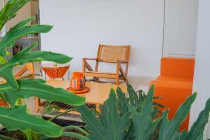 Mia Hotel Choco的休息区