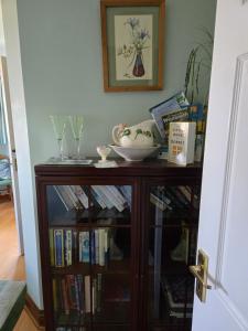 Knihovna v bed and breakfast