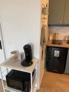 Kuchyňa alebo kuchynka v ubytovaní Appartement T2 - 50m de la Mer - Parking - Wifi