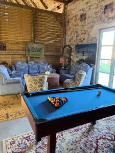 Posezení v ubytování Guest House Wiejska Sielanka