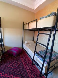 Krevet ili kreveti u jedinici u okviru objekta Mirleft Hostel