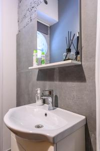 Koupelna v ubytování Studio Modern Centru