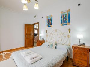 Postel nebo postele na pokoji v ubytování Cubo's Villa Fina & Minigolf included