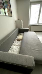 Posteľ alebo postele v izbe v ubytovaní Comfortable apartment in Brno
