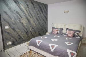 Katil atau katil-katil dalam bilik di Apart Hotel Center Luxury