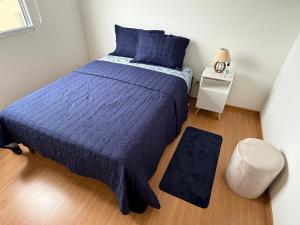 Postel nebo postele na pokoji v ubytování Ap Refúgio tranquilo n 10 próx Recinto Expo