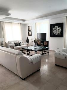 Posezení v ubytování VillaBelek