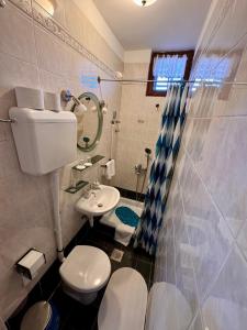 Koupelna v ubytování Apartman Ostrea ***
