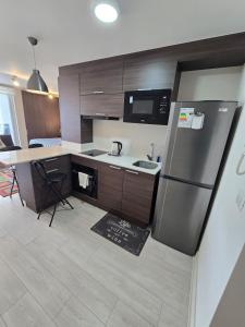 Kuchyň nebo kuchyňský kout v ubytování Delpinopropiedades 9 norte 450 entre 2 y 3 Poniente