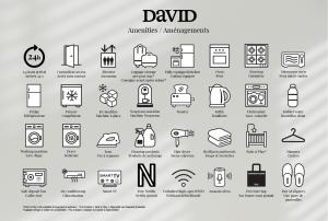 Certificat, premi, rètol o un altre document de David Hotel