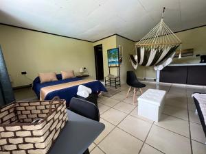 Voodi või voodid majutusasutuse Hotel Azul Coral toas