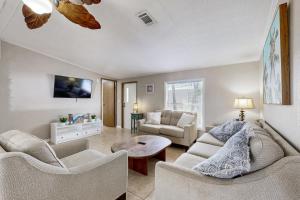 Posezení v ubytování White Palm