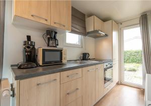 Dapur atau dapur kecil di Chaletparc Krabbenkreek Zeeland - Chalet 78