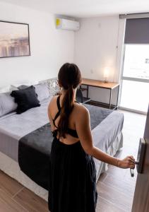 Postel nebo postele na pokoji v ubytování Hotel Atilana + 12 fotografií