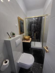 Ένα μπάνιο στο OPATIJA APARTMAN iN THE CENTAR VILLA ESPERIA