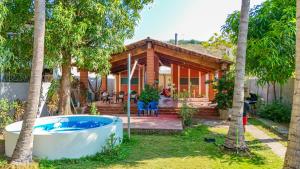 Κήπος έξω από το Casa DUNA 3