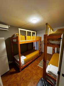 Palanda nebo palandy na pokoji v ubytování Tucan Hostel