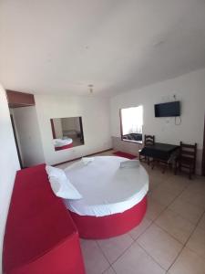 Μια τηλεόραση ή/και κέντρο ψυχαγωγίας στο Pousada Maria Bonita