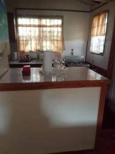 Kuhinja oz. manjša kuhinja v nastanitvi AJs Cottage Escape