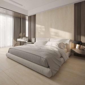 a large bedroom with a large bed in it at FLC Sea Tower QUY NHƠN-Khách Sạn 5 Sao-Hồ Bơi-View Biển-Trung Tâm Tp in Quy Nhon +24 photos