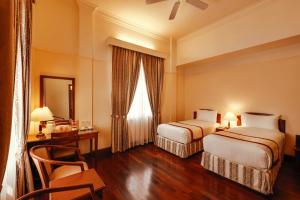 Voodi või voodid majutusasutuse Du Parc Hotel Dalat toas