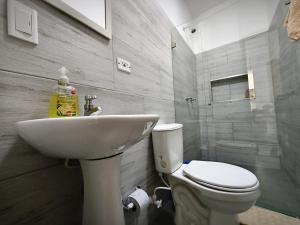 Ένα μπάνιο στο Apartamento nuevo en primer piso +22 φωτογραφίες
