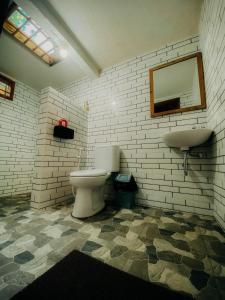 Koupelna v ubytování Coffee Homestay Tetebatu