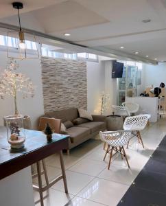 Posezení v ubytování Hôtel Ivotel Abidjan