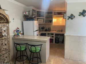 Η κουζίνα ή μικρή κουζίνα στο Departamento San Carlos, Sonora, México