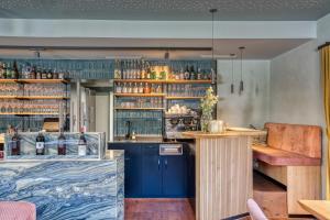 Lounge alebo bar v ubytovaní Boutiquehotel ZOMM in Seefeld