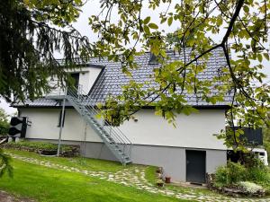 Zahrada ubytování Apartment Lipno Hůrka