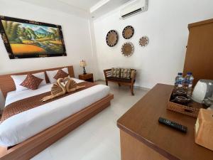 Pondok Serayu客房内的一张或多张床位