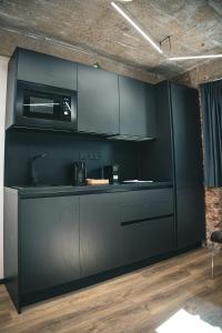Dapur atau dapur kecil di Loft Cejl 7 Industrial
