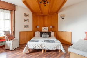 Posteľ alebo postele v izbe v ubytovaní Villa Mazzucco + 37 fotografií