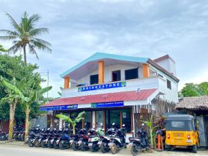 Hoone, kus hostel asub