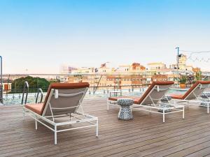 Balkon lub taras w obiekcie Ibis Styles Sevilla City Santa Justa