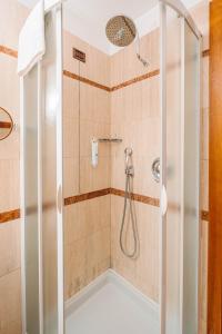 Koupelna v ubytování Crystal Hotel Varese