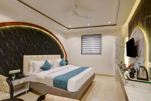 Katil atau katil-katil dalam bilik di Hotel Krishna - By RCG Hotels, Centrally Located, New Delhi