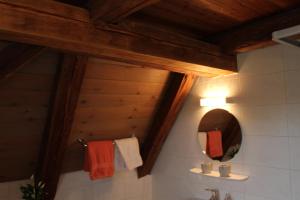 Ein Badezimmer in der Unterkunft Gästehaus Glaubenstein