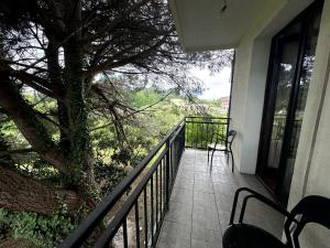 Balkón nebo terasa v ubytování Guesthouse Apartments