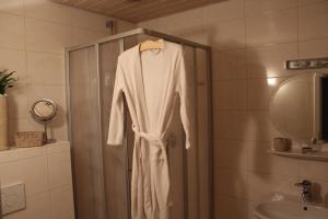 Ein Badezimmer in der Unterkunft Gästehaus Glaubenstein